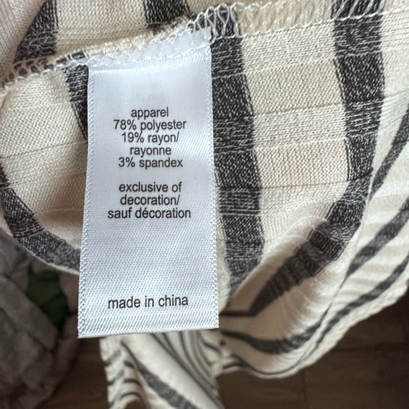 Maurices Gray and White Tie Front Midi Sundress - Picture 2 of 2